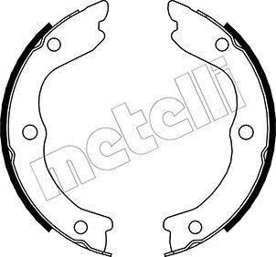 Комплект тормозных колодок, стояночная тормозная система Metelli 53-0293