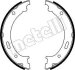 Комплект гальмівних колодок, стоянкове гальмо Metelli 53-0361 (фото 1)