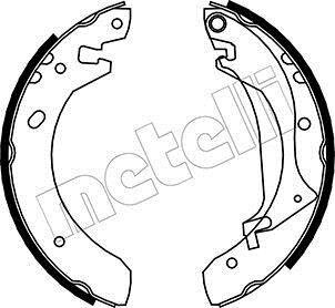 Комплект тормозных колодок Metelli 53-0368