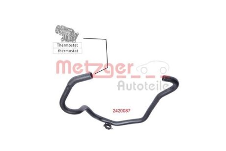 Шланг радіатора METZGER 2420087