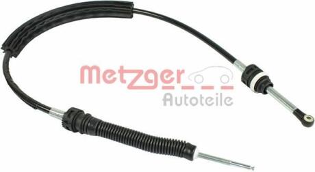 Трос КПП (лівий) Audi A1 Seat Cordoba, Ibiza Iii, Ibiza Iv Skoda Fabia I, Fabia Ii, Roomster, Roomster Praktik Vw Polo 1.0-2.0D 10.99- METZGER 3150180