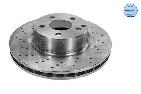 Диск тормозной MB W220 -05 перед.вент. MEYLE 015 521 2048