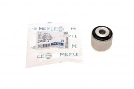 Фото 1 - сайлентблок заднього поперечного важеля MEYLE 016 035 0023 Сайлентблок заднього поперечного важеля MEYLE 016 035 0023 (фото 1)