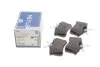 Колодки тормозные (задние) VW Golf/Passat 83-02/ Peugeot 405 87-96 (87.1x52.8x15.1), 180697700 MEYLE 025 209 6115 (фото 1)