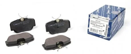 Комплект дисковых тормозных колодок MEYLE 025 210 5517