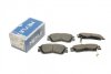 Комплект дисковых тормозных колодок MEYLE 025 213 7316/W (фото 1)