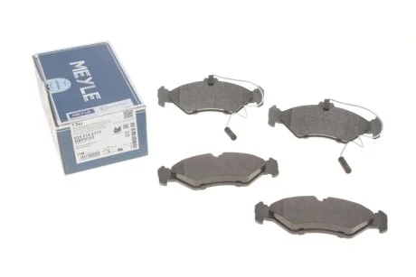 Колодки тормозные (задние) MB Sprinter 208-316 96- (малая), 141102, FO627481, BO0986424463, RS057900, 209020,, 2473901, 2205710 MEYLE 025 216 2117