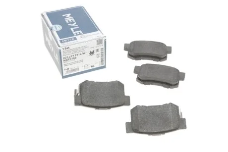 Комплект дисковых тормозных колодок MEYLE 025 217 1914/W