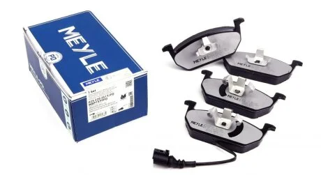 Тормозные колодки дисковые VAG A3/OCTAVIA/GOLF VII 12- перед. компл. MEYLE 025 220 3517/PD