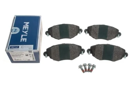 Колодки тормозные дисковые передние, комплект "Platinum Pad" MEYLE 025 232 7918/PD