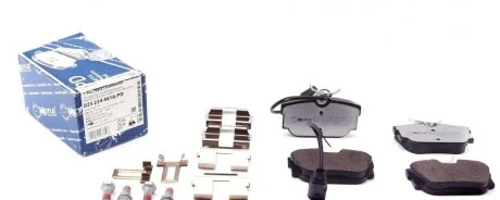 Колодки тормозные дисковые задние, комплект "Platinum Pad" MEYLE 025 234 4616/PD