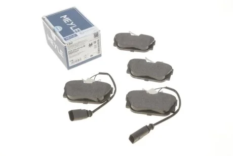 Колодки тормозные VW ALHAMBRA/TRANSPORTER 4 90-10 задн. MEYLE 025 234 4616/W