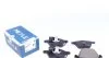 Комплект дисковых тормозных колодок MEYLE 025 237 6220/W (фото 1)