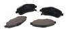Комплект дисковых тормозных колодок MEYLE 025 237 6819/W (фото 2)