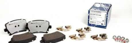 Колодки тормозные дисковые задние, комплект "Platinum Pad" MEYLE 025 239 1417/PD