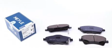 Колодки тормозные TOYOTA AURIS/COROLLA/AVENSIS 06-13 передн. MEYLE 025 242 0419/W
