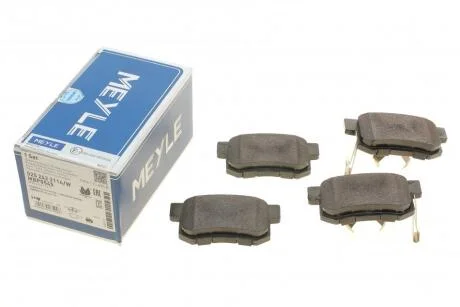 Комплект дисковых тормозных колодок MEYLE 025 242 3114/W