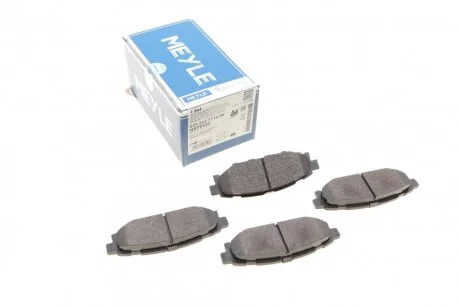 Комплект дисковых тормозных колодок MEYLE 025 242 7114/W