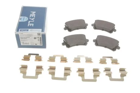 Колодки тормозные (задние) Audi A6/VW CC 1.8TSI/2.0TDI 10- (TRW) MEYLE 025 244 8317