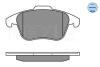 Колодки тормозные (передние) Citroen C4 06-/Peugeot 3008/5008 09- (Ate) MEYLE 025 245 5719 (фото 1)