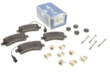 Колодки тормозные PSA JUMPER/DUCATO/BOXER 05- MEYLE 025 259 8721/PD