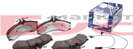 Комплект дисковых тормозных колодок MEYLE 025 290 7620/PD