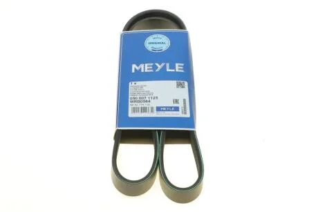 Ремень поликлиновой RENAULT/NISSAN MEGANE 2/SCENIC 2/MEGANE 3/JUKE 02-11 7PK1125 MEYLE 050 007 1125