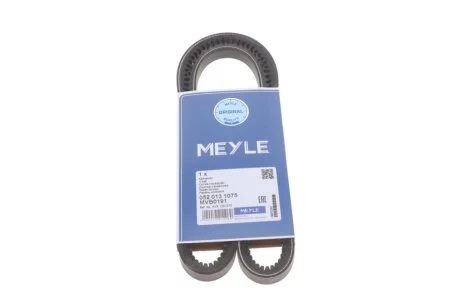 Ремень клиновый 13X1075 Nissan Porsche Jaguar Volvo MEYLE 052 013 1075