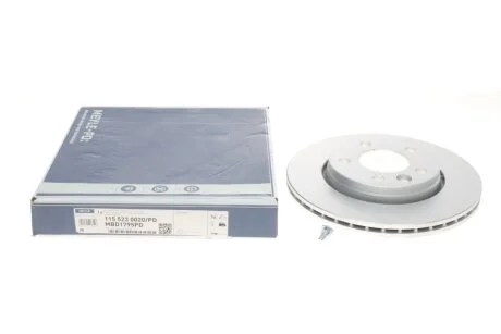 Диск тормозной (задний) VW T5 03- (294x22) Platinum MEYLE 115 523 0020/PD