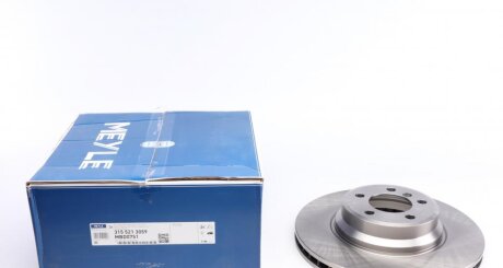 Диск тормозной BMW 7(E65) 02- перед.вент. MEYLE 315 521 3059