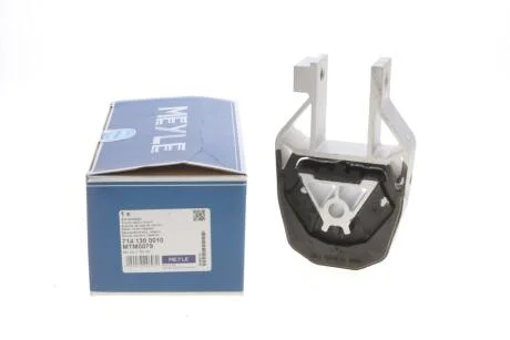 Кронштейн підвіски двигуна задн Лів VOLVO C30, C70 II, S40 II, V40, V50 FORD C-MAX, C-MAX II, FOCUS C-MAX, FOCUS I, FOCUS II, FOCUS III, FOCUS III/HATCHBACK, FOCUS III/KOMBI 1.0-2.5 10.98- MEYLE 714 130 0010