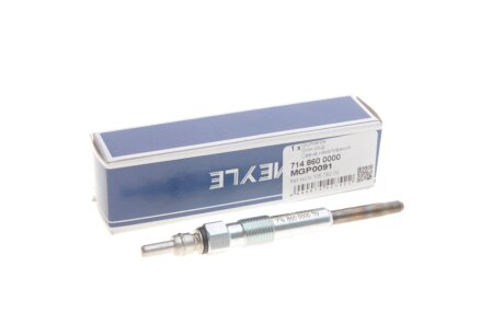 Свеча накаливания VAG/OPEL/FORD/CHRYSLER 80/A2/A3/A4/A6/GALAXY/GOLF 4/SCORPIO/PASSAT/T4/TOUAREG/TRANSIT 80-11 MEYLE 714 860 0000