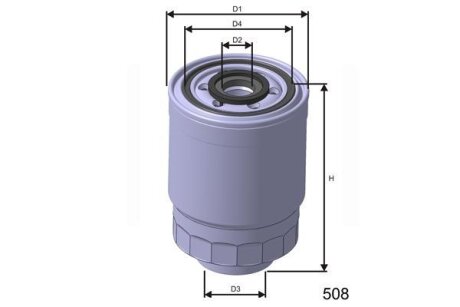 Фільтр палива MISFAT M639
