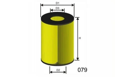 Повітряний фільтр MISFAT R355