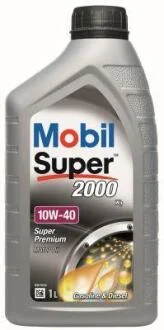 Олива двигуна 10w40 SUPER 2000 X1 1л MOBIL 150562