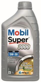 Олива моторна 5W-30 1L Super 3000 XE GM DEXOS 2, MB 229.31, VW 505.00, FORD WSS-M2C917-A MOBIL 151189