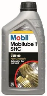 Масло трансмиссионное Mobilube 1 SHC" 75w-90 (GL4/GL5), 1L" MOBIL 152659