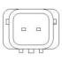 Датчик ABS MOBILETRON AB-JP006 (фото 2)