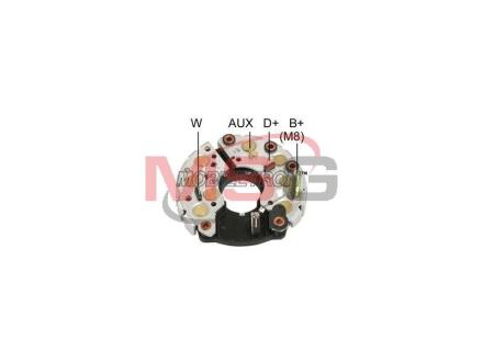 Диодный мост Audi 80 90 100 200 VW Golf II Jetta LT 28-35 Passat T III 78-96 MOBILETRON RB76H