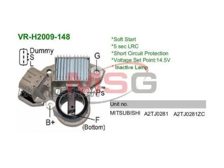Регулятор генератора VR-H2009-148 MOBILETRON VRH2009148