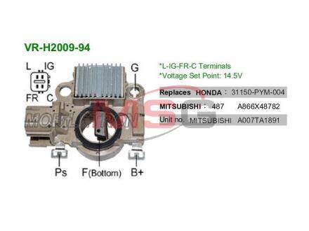 Регулятор генератора VR-H2009-94 MOBILETRON VRH200994