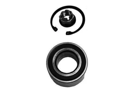 Підшипник маточини MERCEDES CITAN, NISSAN NOTE, RENAULT CLIO III-IV 05- перед.міст з ABS MOOG RE-WB-11475