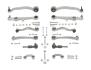 Комплект передніх важелів передн AUDI A4 B5, A6 C5 SKODA SUPERB I VW PASSAT B5, PASSAT B5.5 1.6-4.2 11.94-03.08 VO-RK-5001