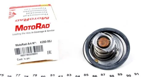 Термостат системи охолодження (88°C) CHRYSLER SEBRING FORD CAPRI III, CORSAIR, CORSAIR ESTATE, ESCORT I, ESCORT II, ESCORT III, ESCORT IV, ESCORT IV EXPRESS, ESCORT V 1.0-4.2D 03.62-06.10 MOTORAD 200-88JK