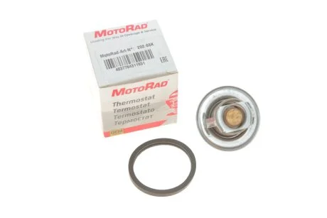Термостат системи охолодження (88°C) CHEVROLET AVEO / KALOS, CRUZE, LACETTI, NUBIRA, REZZO DAEWOO CIELO, KALOS, LANOS, NEXIA, NUBIRA, TACUMA / REZZO FORD ESCORT II, ESCORT III 1.1-2.3 01.70- MOTORAD 202-88K