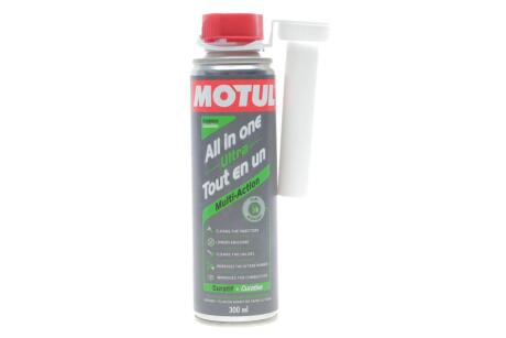 Очищувач паливної системи бензинових двигунів All In One Ultra Gasoline 300ml MOTUL 103101