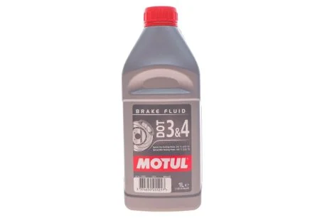 Гальм. рідина DOT 3&4 Brake Fluid 1 L MOTUL 807901