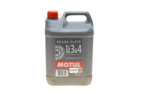 Гальм. рідина DOT 3&4 5L MOTUL 807906