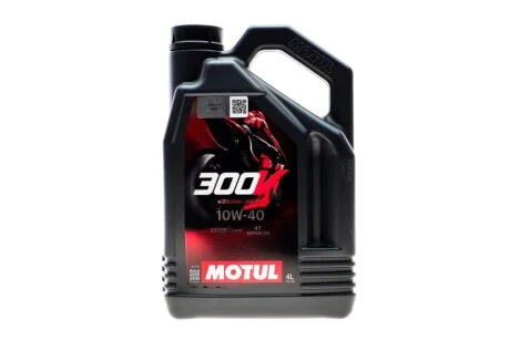 Олива 4T 300V FL SAE 10W40 4L MOTUL 836141