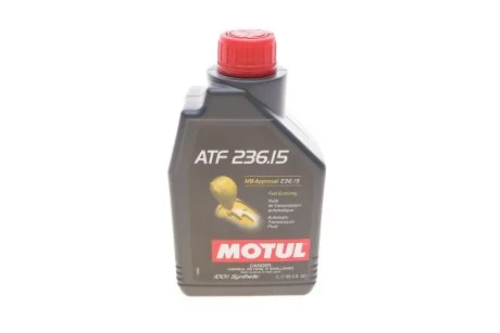 Трансмісійна 100% синтетична рідина ATF 236.15 (1L) MOTUL 846911